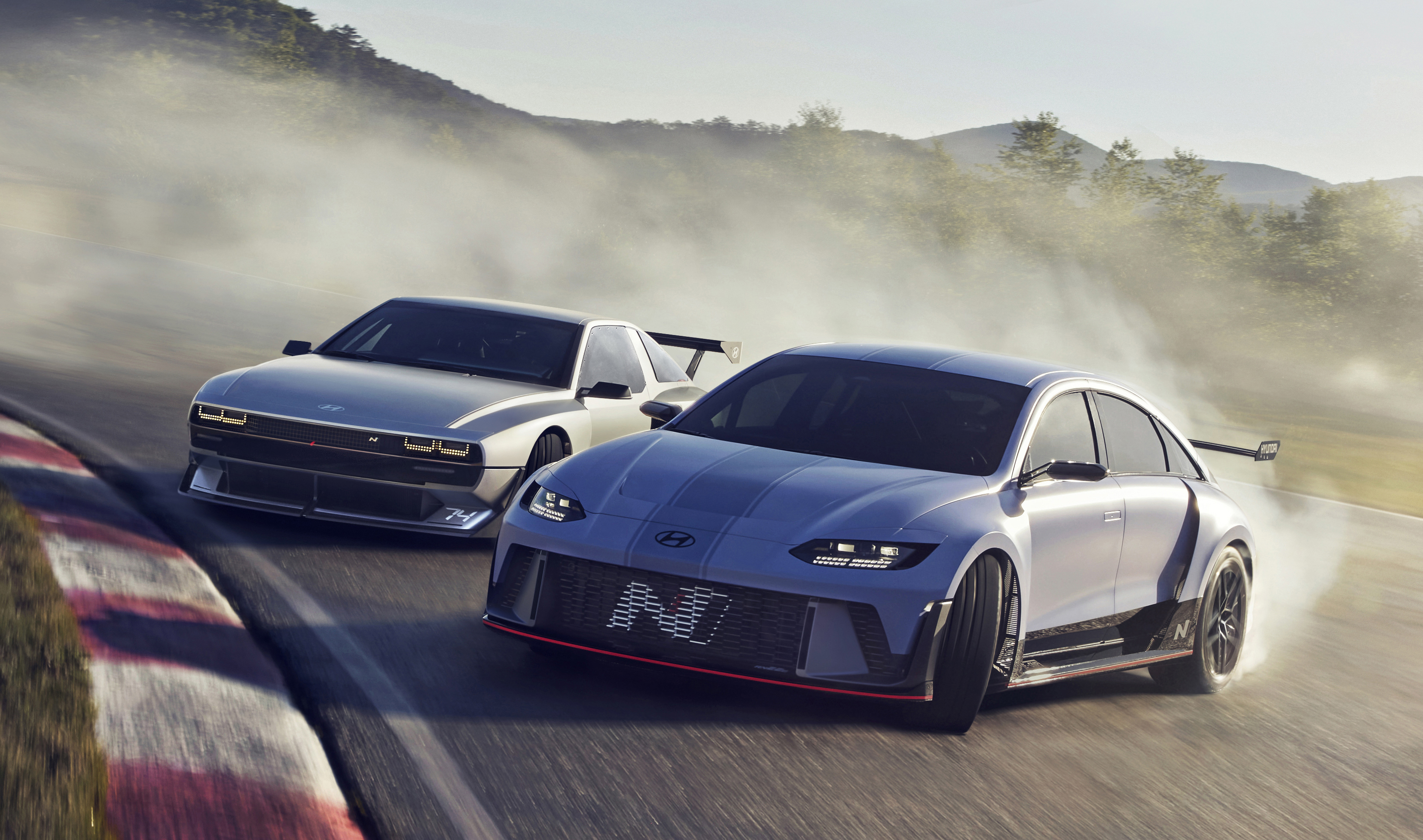 Najnovšie koncepty divízie Hyundai N, RN22e a N Vision 74