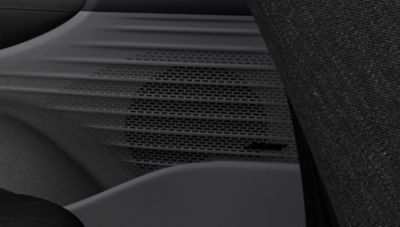 The premium Bose sound system in the all-new Hyundai BAYON compact crossover SUV.