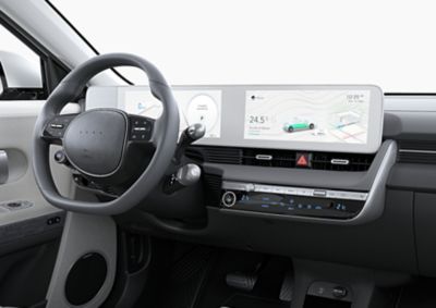 Aktualizácie máp a infotainmentu over-the-air pre elektrické CUV strednej veľkosti Hyundai IONIQ 5.