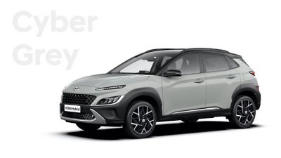 Nová široká paleta farieb pre nový Hyundai KONA Hybrid: Cyber Grey.