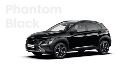 Nová široká paleta farieb pre nový Hyundai KONA Hybrid: Phantom Black.
