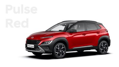 Nová široká paleta farieb pre nový Hyundai KONA Hybrid: Pulse Red.