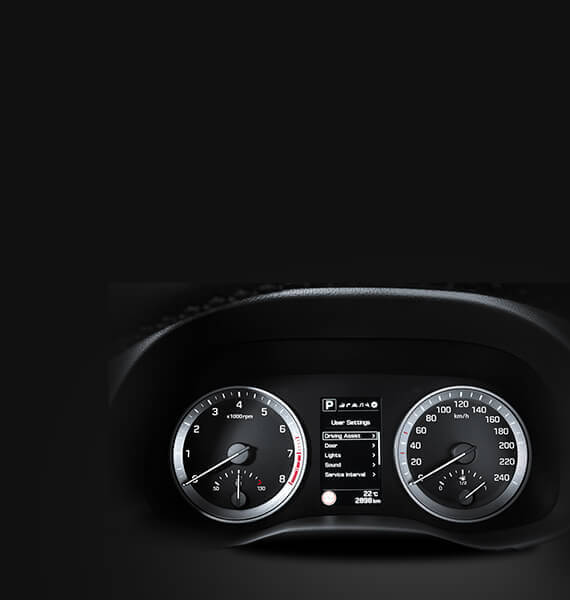 Displej Supervision cluster so 4,2 farebným TFT LCD