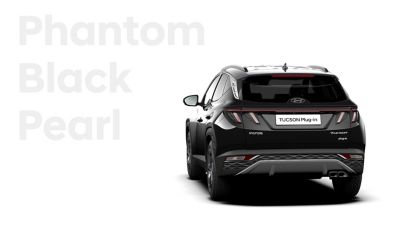 Rozličné farby pre nové SUV Hyundai TUCSON Plug-in Hybrid: Phantom Black.