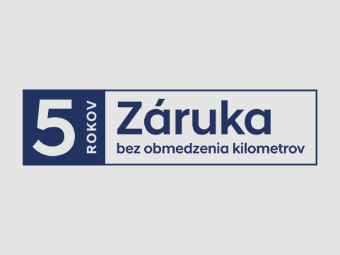 Hyundai 5 Rokov Záruky bez obmedzenia kilometrov.